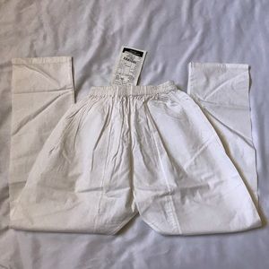 Aarong Bangladesh Boys White Cotton Ethnic Pants Size 6/7